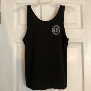 VS Pink Black Soft Tank Top